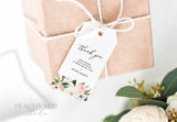Magnolia Thank You Tag Template 0039