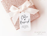 Modern Minimalist Thank You Tag Template 045