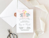 Gender Reveal Invitation Template 1