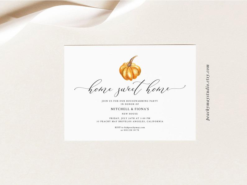 Housewarming Party Invitation Template 1