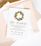 Christmas Housewarming Party Invitation Template 5