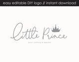 Little Prince DIY Logo Design