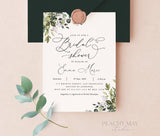 Eucalyptus Bridal Shower Instant Download Template 038