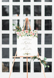 Wedding Welcome Sign Template 013