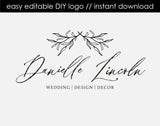 Danielle Lincoln DIY Logo Design