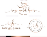Rose Gold Hair Studio Kit