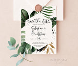 Tropical Save The Date Template 016