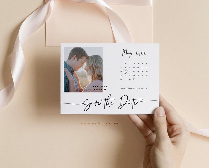 Save the Date Template 4