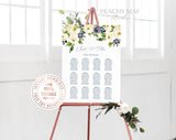 Wedding Seating Chart Template 026