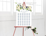 Wedding Seating Chart Template 026
