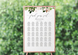 Wedding Seating Chart Template 027