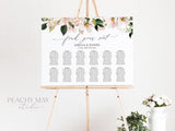 Wedding Seating Chart Template 029
