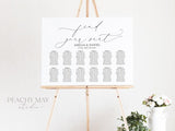 Wedding Seating Chart Template 030