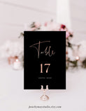 Printable Table Numbers Template 043