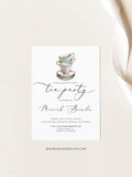 Time for Tea Party Invitation Template
