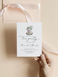 Time for Tea Party Invitation Template
