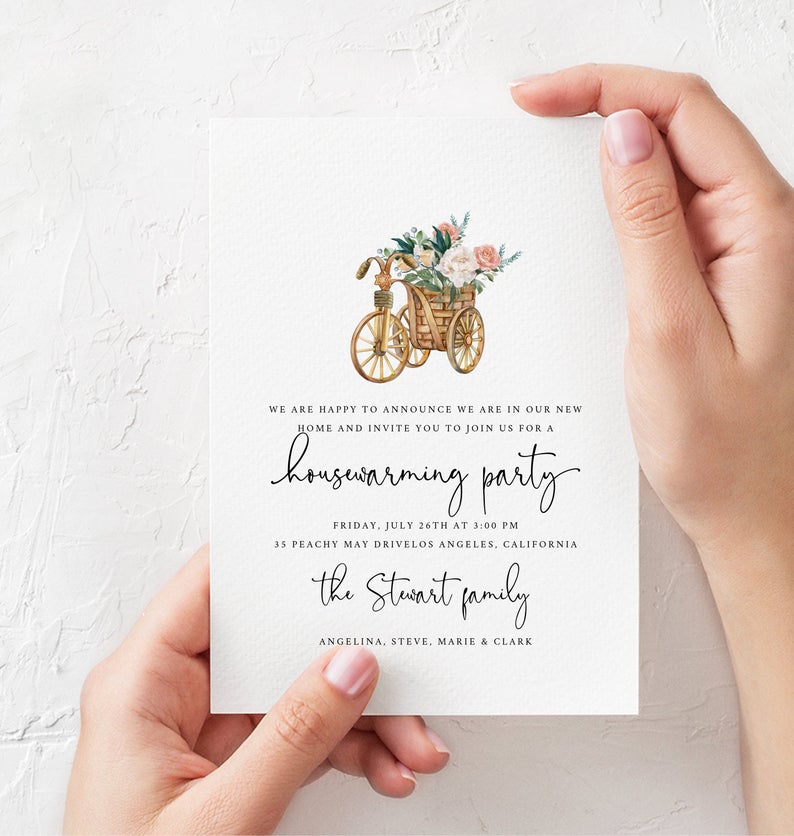 Housewarming Party Invitation Template 4