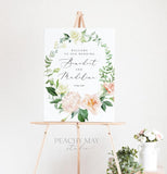 Wedding Welcome Sign Template 025