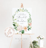 Wedding Welcome Sign Template 025