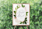 Wedding Welcome Sign Template 027