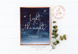 Editable Sparkler Send Off Sign Template 14