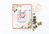 Floral Guest Book Table Sign Template 23