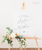 Wedding Welcome Sign Template 030