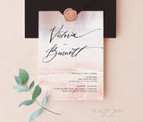 Minimalist Wedding Invitation Template