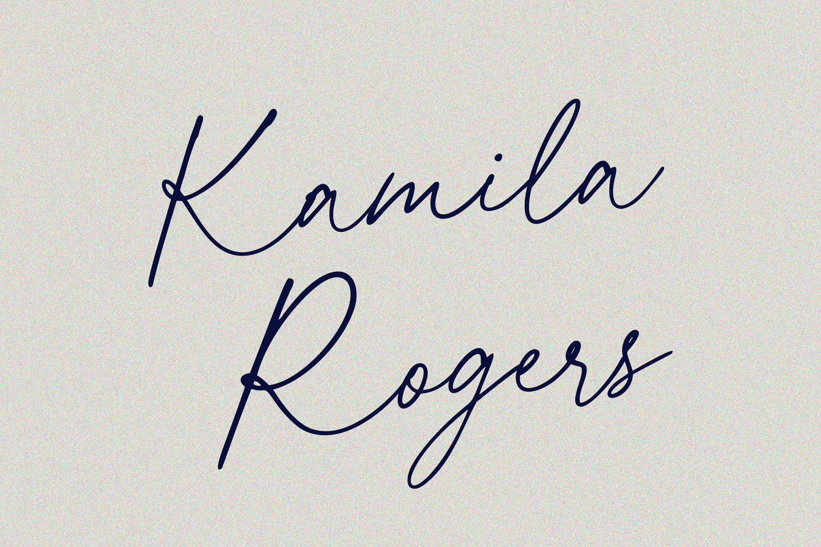 Leyla Mark//Lovely Script