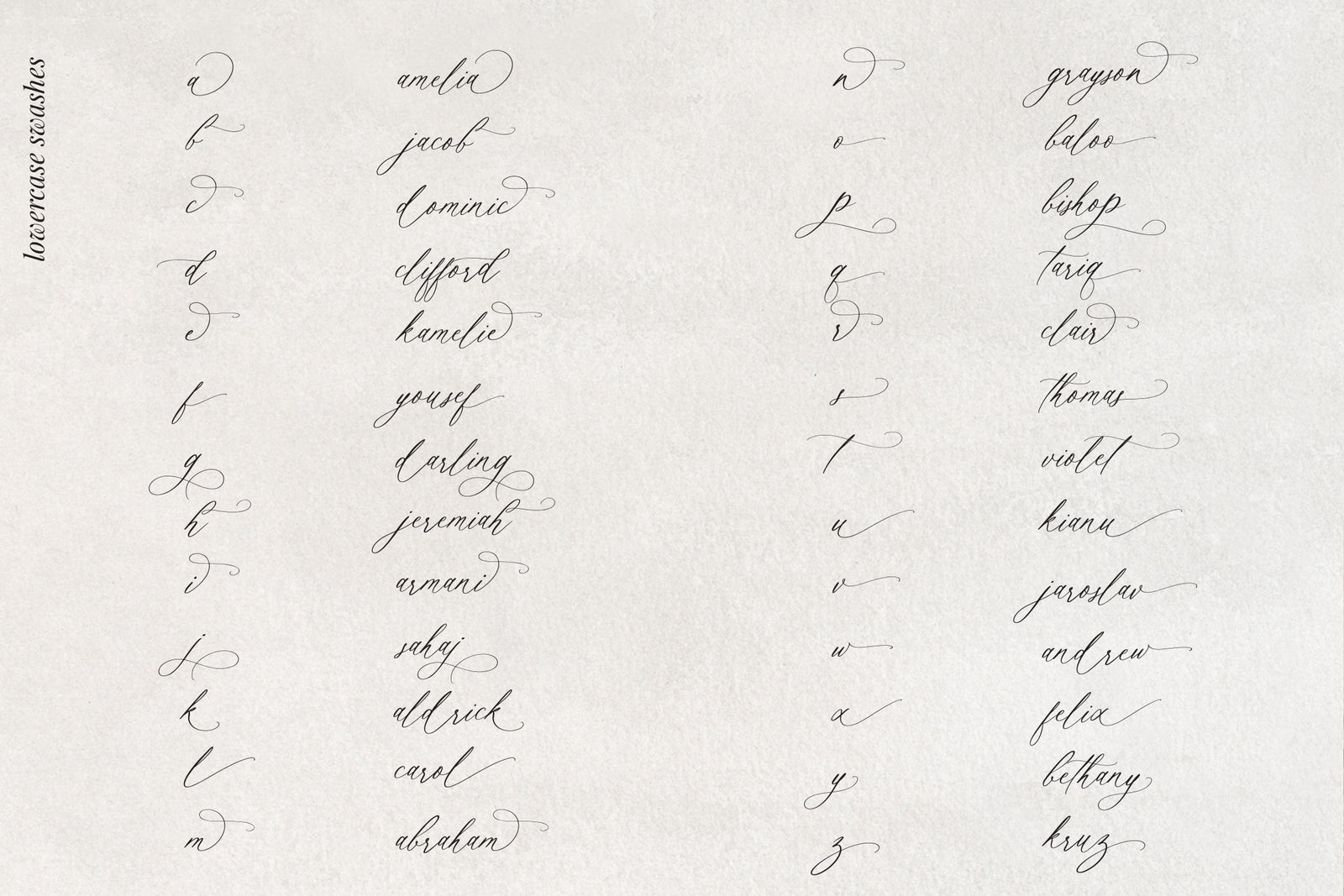 Southern Margarita // Calligraphy Font
