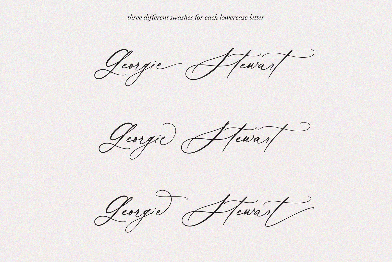 Vintage Heirloom// Modern Calligraphy