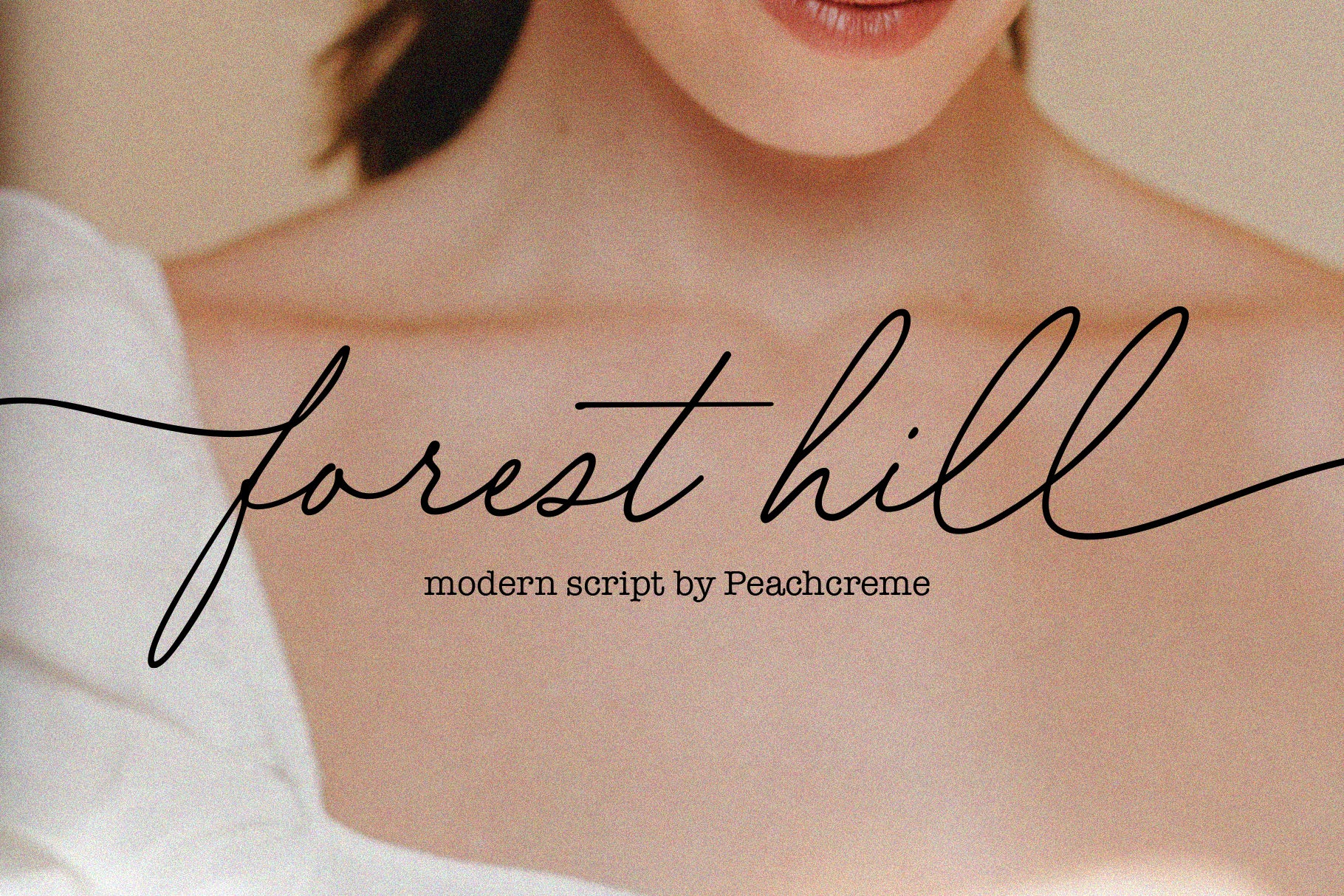 Forest Hill // Modern Script Font