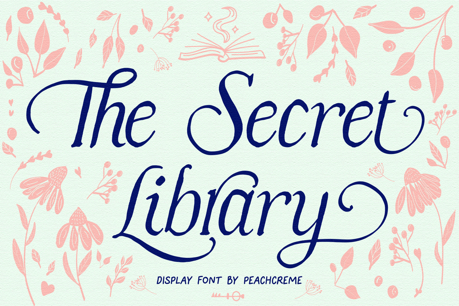 The Secret Library // Vintage Italic