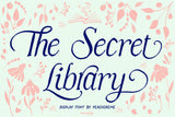 The Secret Library // Vintage Italic