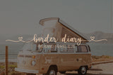 Wild Heart // Lovely Script Font
