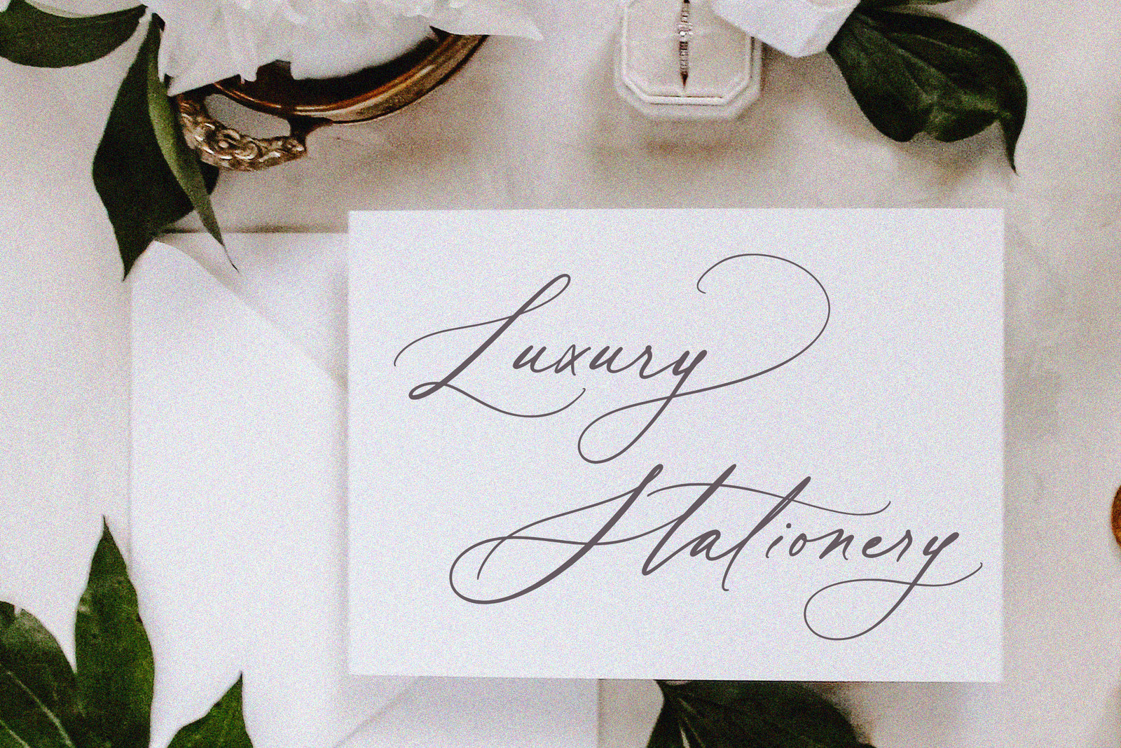 Vintage Heirloom// Modern Calligraphy