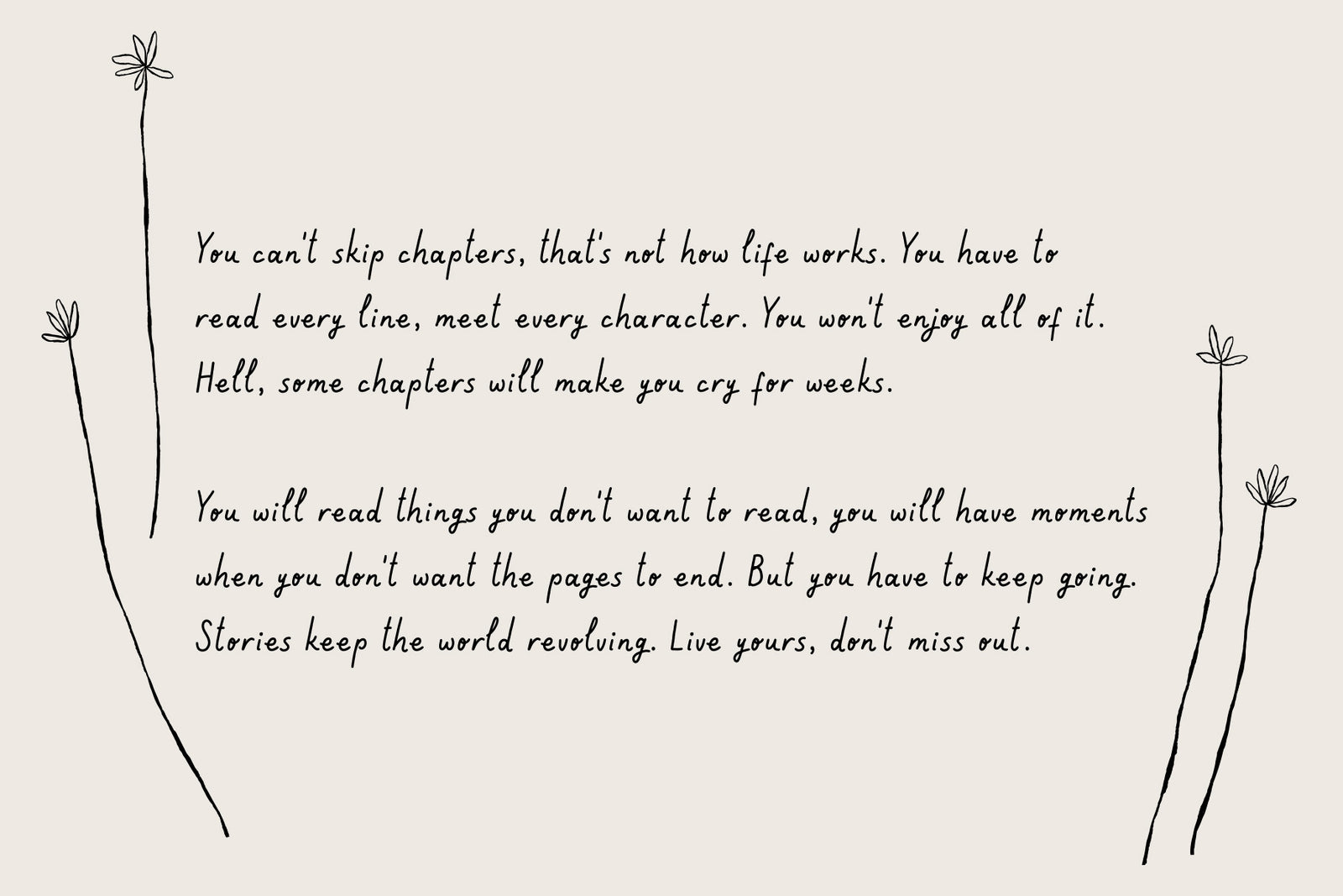 wildflower: charming font