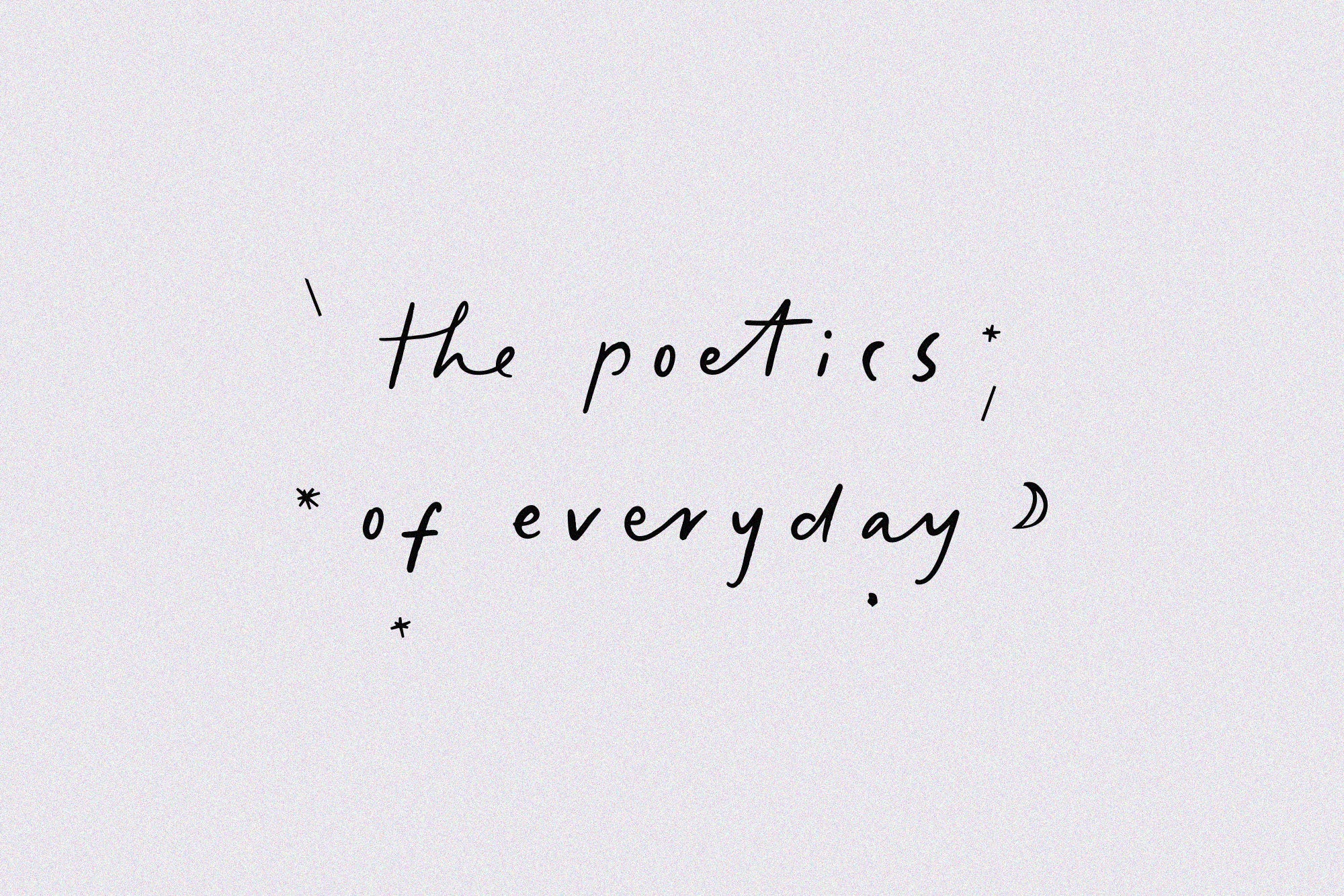 the secret things// casual font