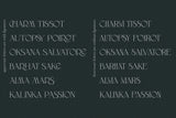 Wilde Rosa // Contemporary Chic Font