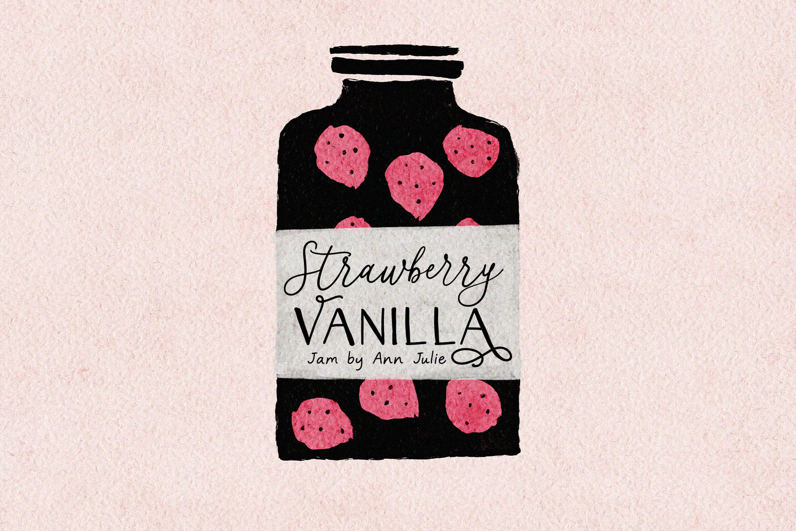 Blackberry Macarons // Font Trio