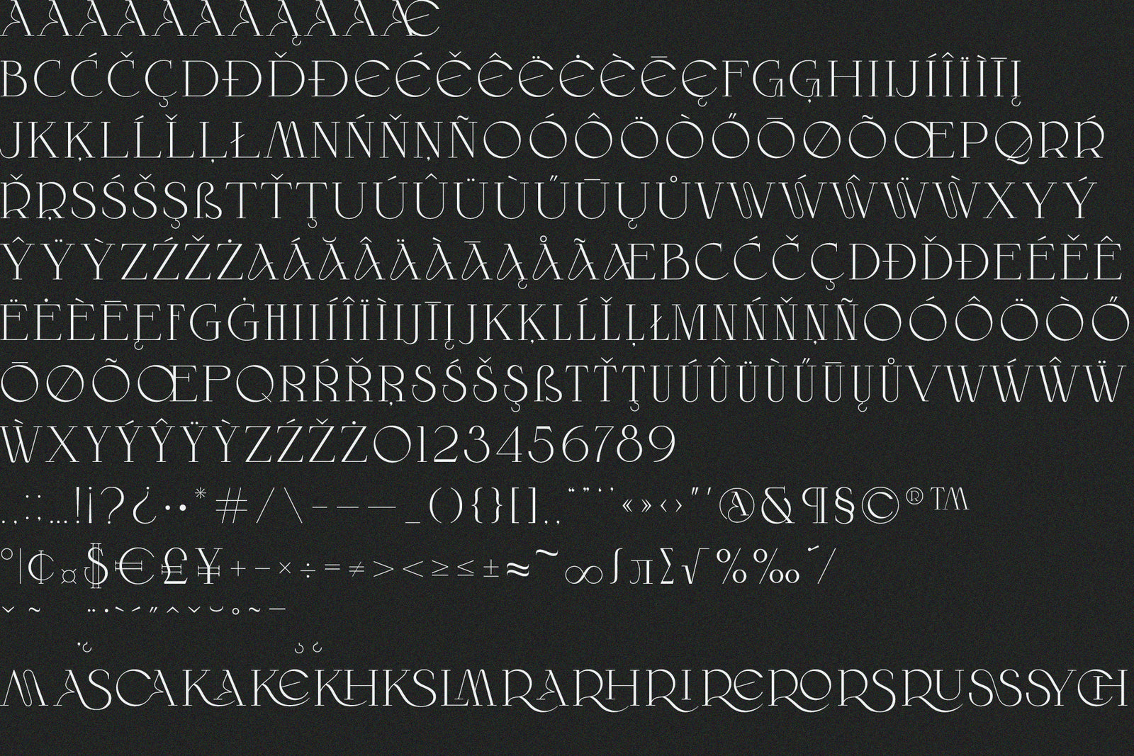 Wilde Rosa // Contemporary Chic Font