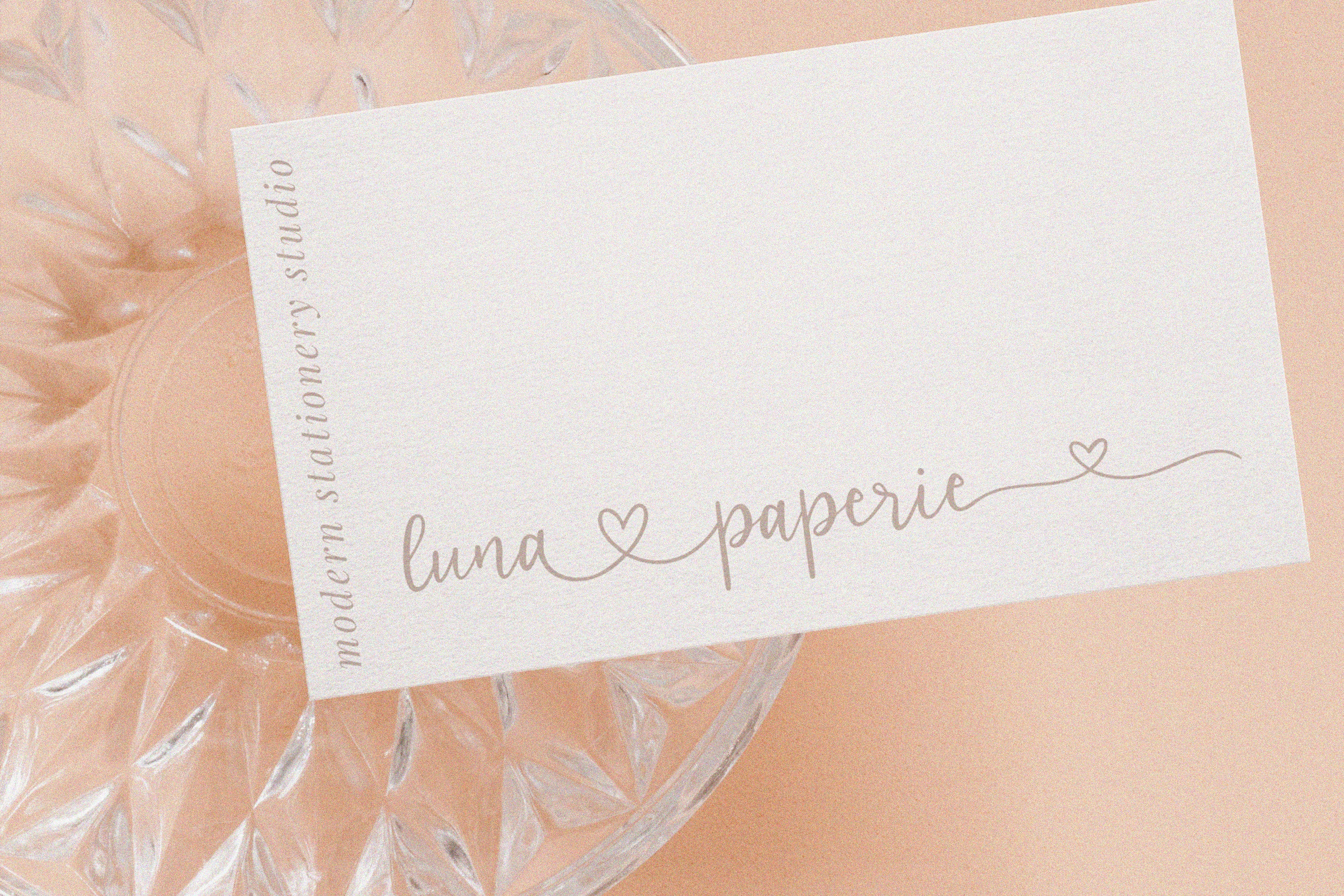 Wild Heart // Lovely Script Font