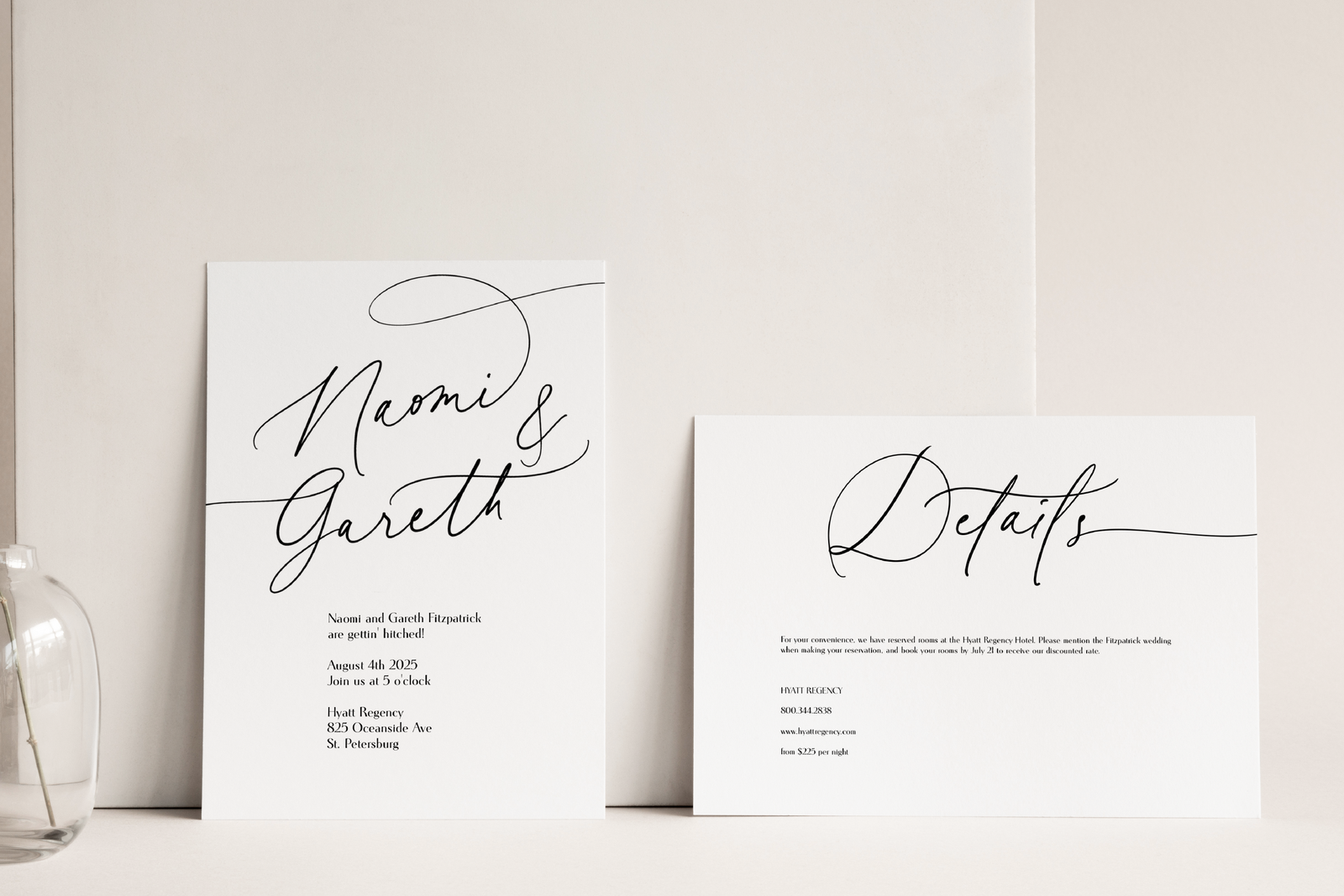 Honey Vineyard // Modern Calligraphy