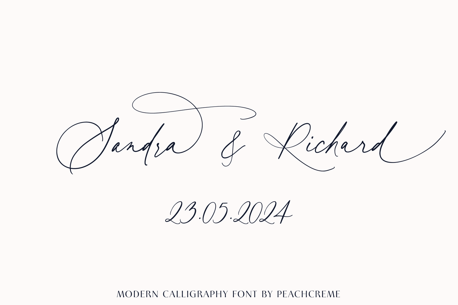 Honey Vineyard // Modern Calligraphy