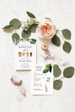 Tropical Bachelorette Party Weekend Invitation 6
