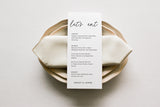 Wedding Menu Template 064