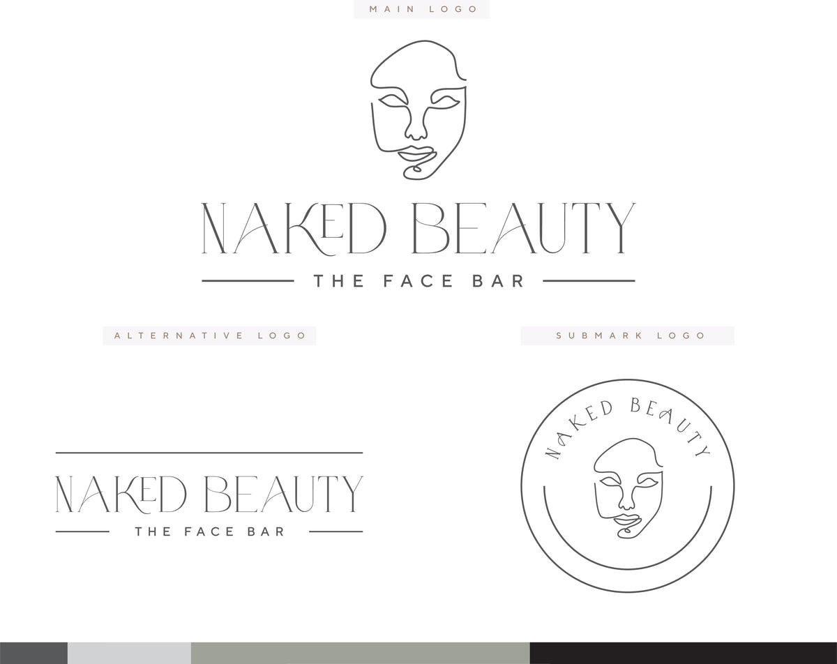 Naked Beauty Branding Kit