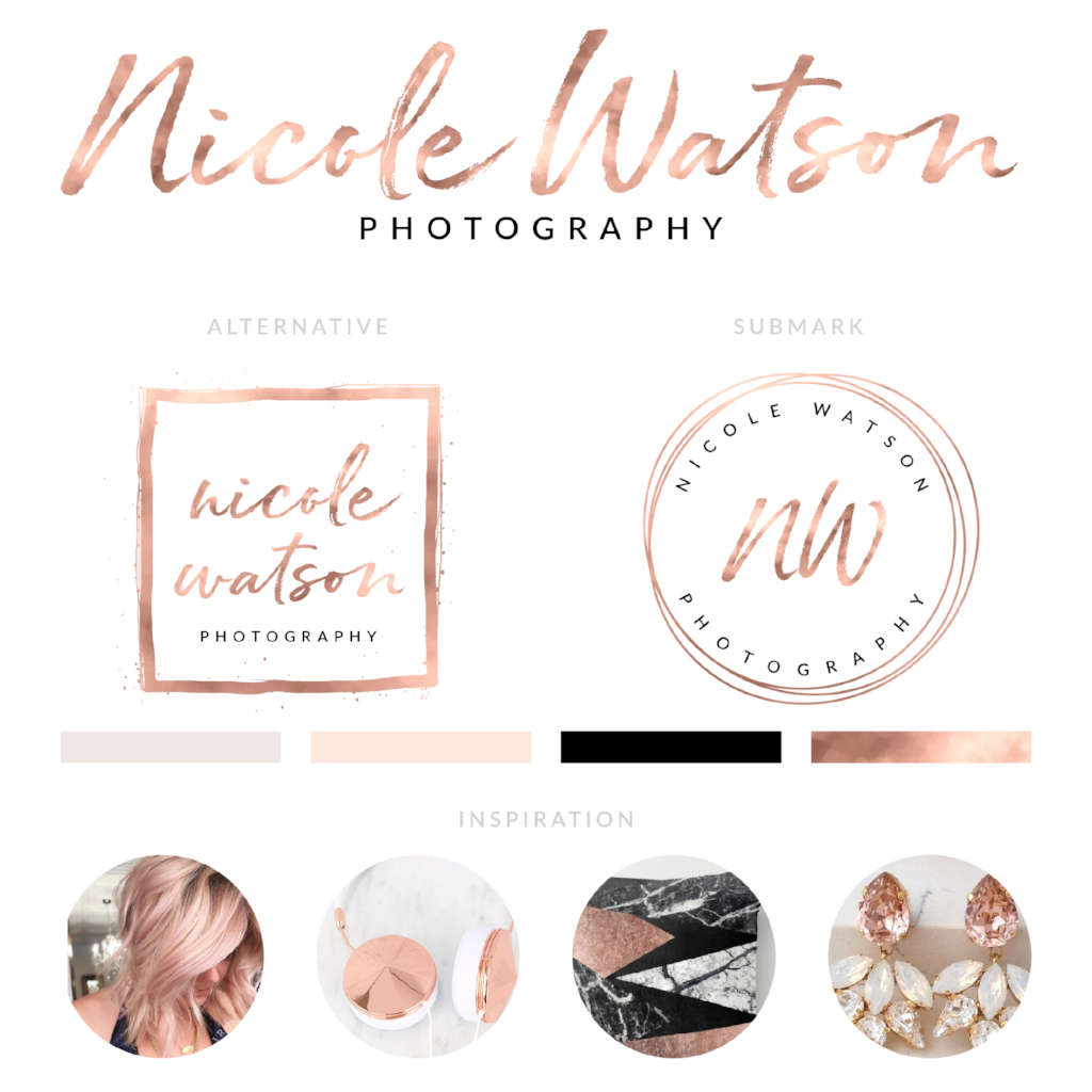 Nicole Watson Kit , Logo Design, - peachcreme.com
