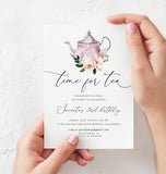 Time for Tea Party Invitation Template 2